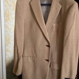 Camel cashmere Brooks Brothers men’s blazer